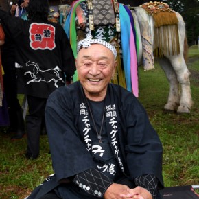 委嘱の部　福島県写真連盟特別賞　「長老の笑顔」